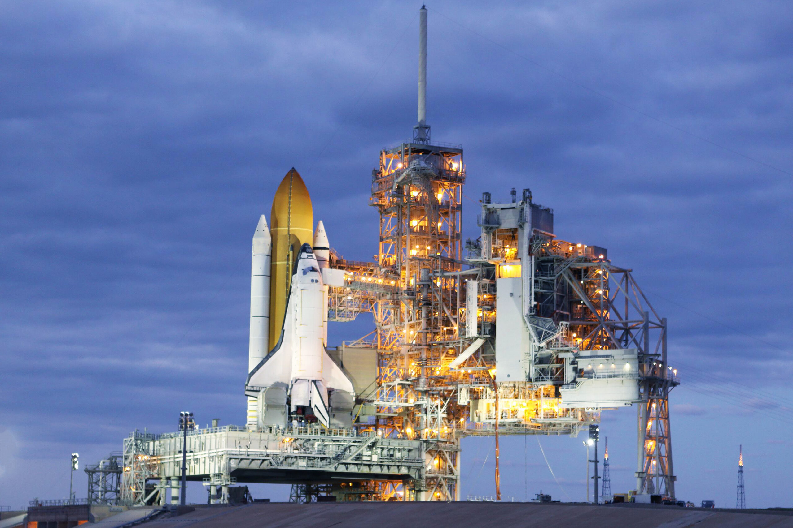 NASA Spaceship set for takeoff