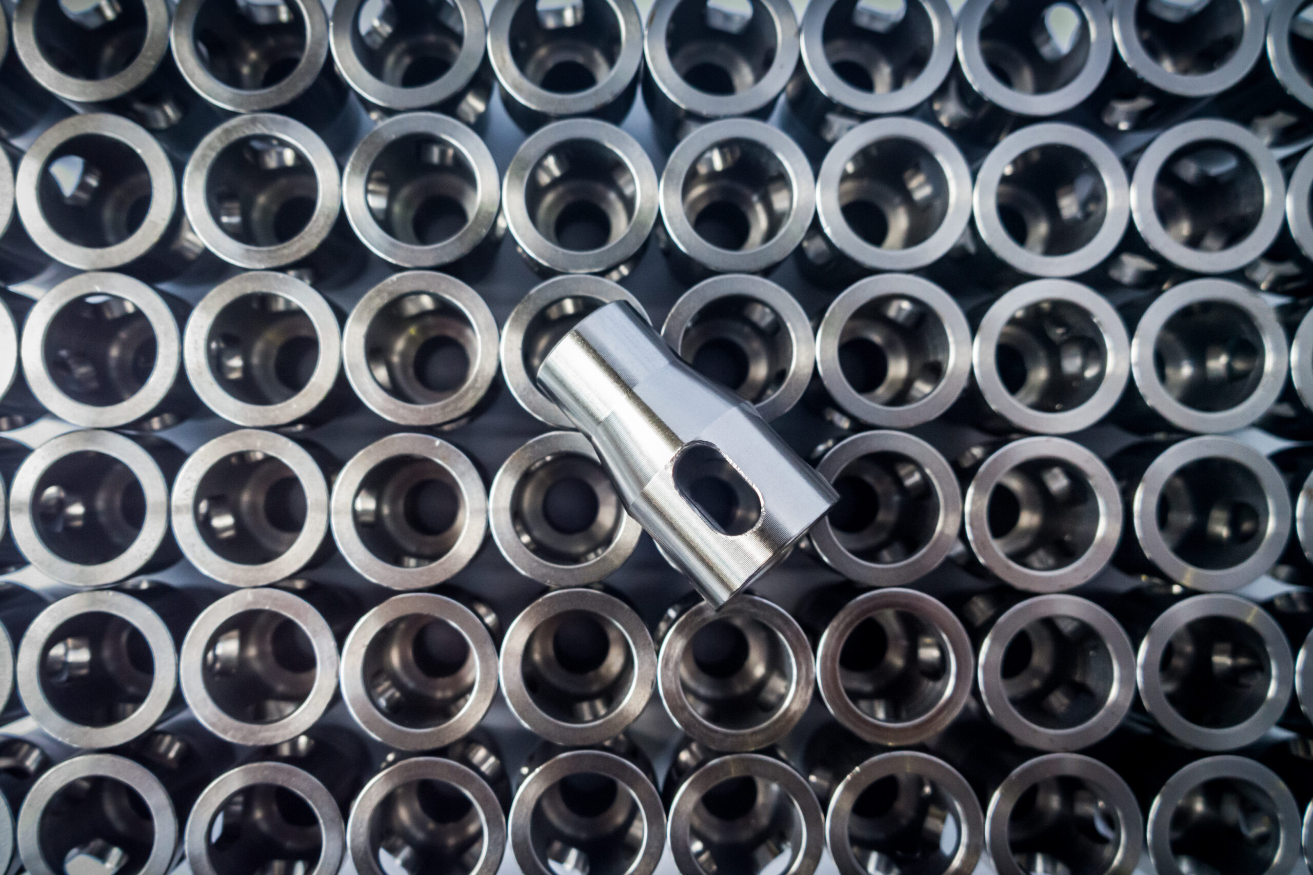 Space components ready for inspection, packaging, and shipment