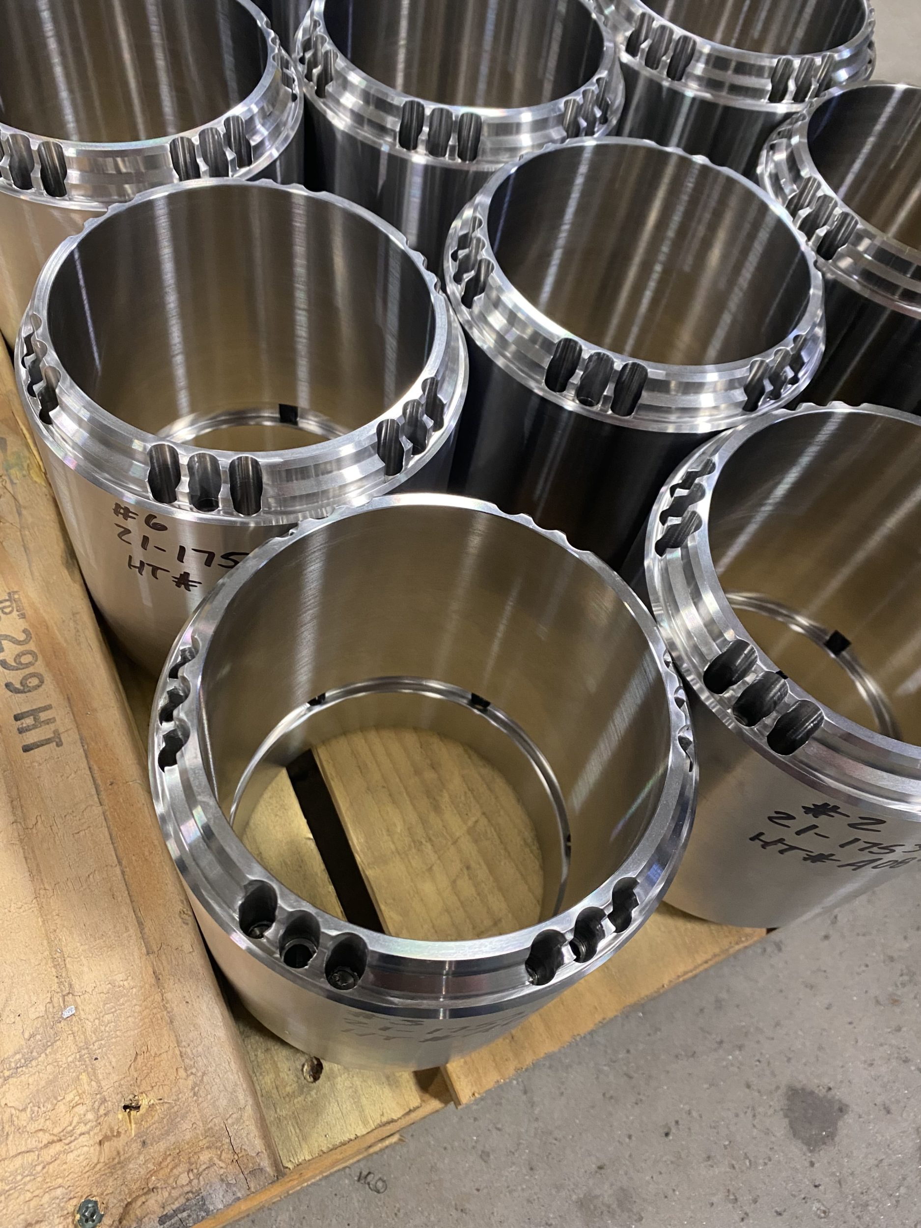Inconel Housings For Oilfield - Ran on 9 axis lathe in 2 OPS